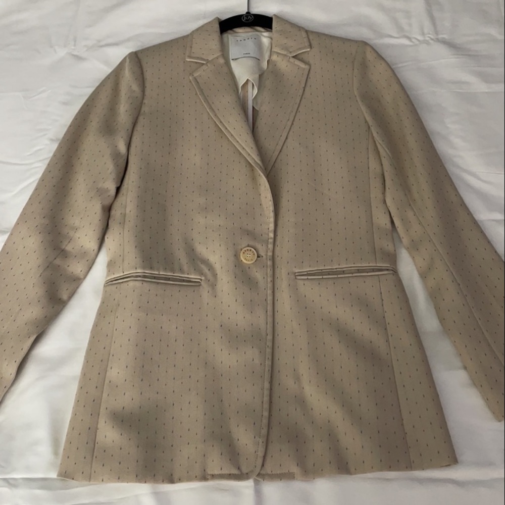 Sandro Paris jacket blazer size 34